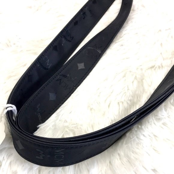 MCM  OVERSIZE TOTE SHOULDER BAG NYLON MONOGRAM BLACK - Picture 3 of 16